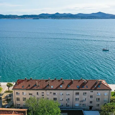 Mona Lisa's View In Old Town Zadar